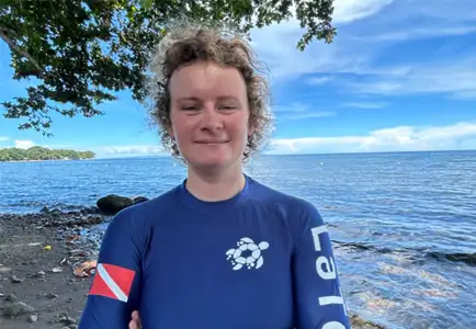 Camille, Instructor Trainer SSI à La Tortue