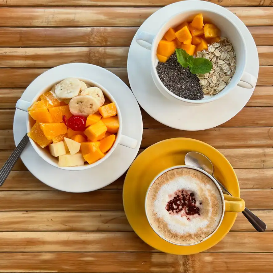 Desserts en verrine à La Tortue
