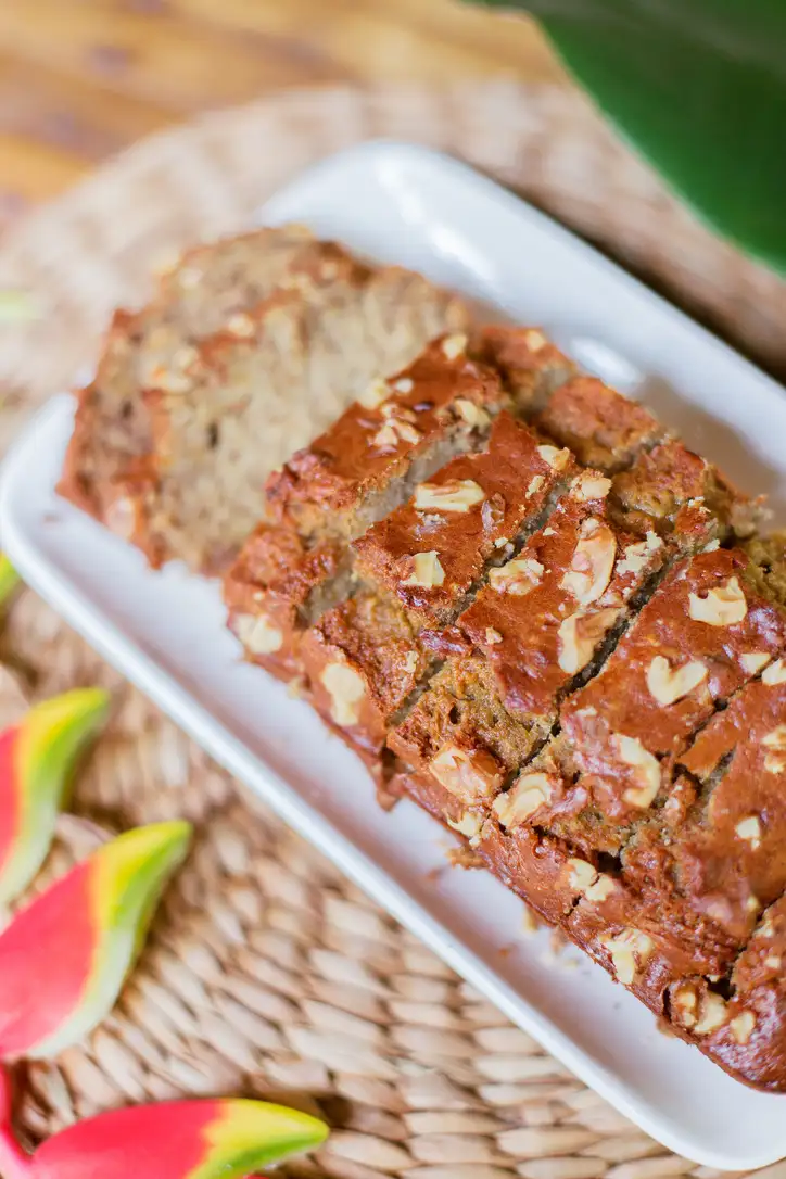 Banana cake au restaurant La Tortue